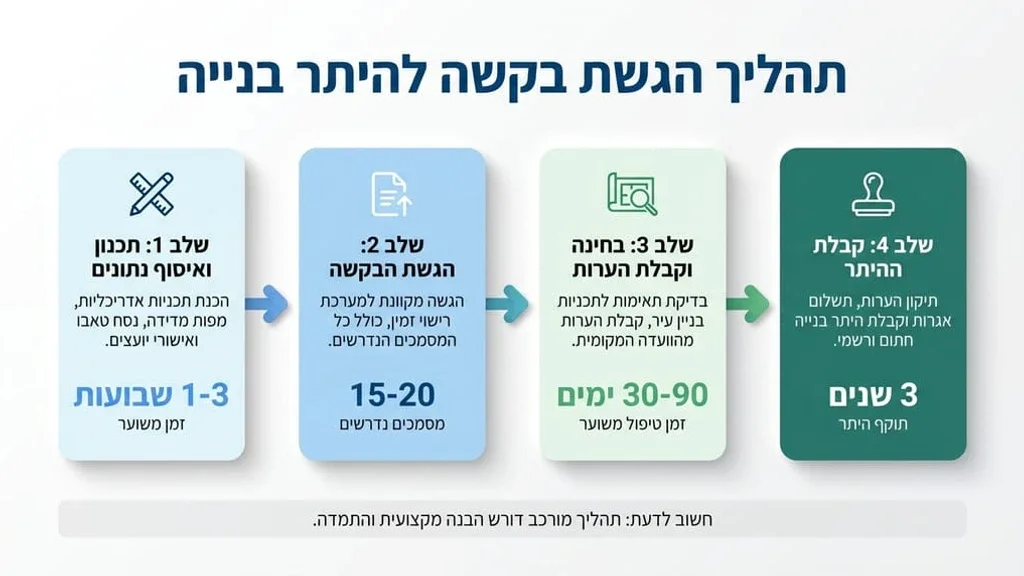 שרטוט תוכניות אדריכליות עבור היתר בנייה