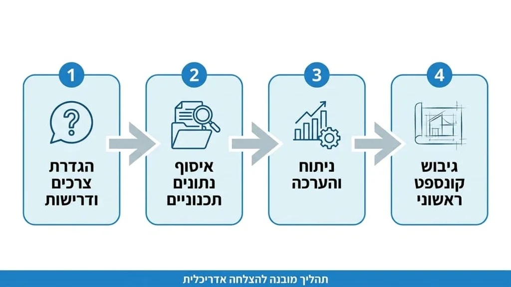 תוכניות אדריכליות ושרטוטים לקבלת היתר בניה